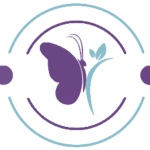 BF2F Logo featuring butterfly